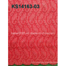 2016 New Wholesale African Cord Lace Fabric, African Cord Lace for Party